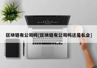 区块链有公司吗[区块链有公司吗还是私企]